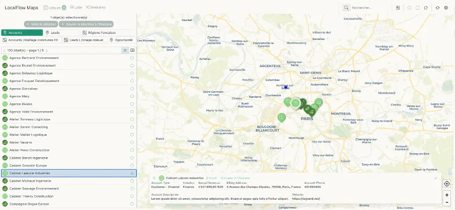 Standard version (Open Street Map)