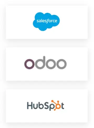 LocalFlow disponible sur Salesforce, Odoo, Hubspot